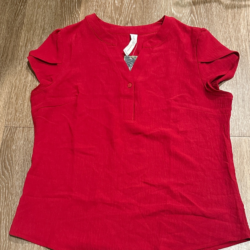 Red Women's Top